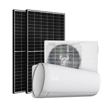 Sunpal AC DC Climatiseurs à énergie solaire PV PV Direct Mini Split Contecless Air Conditioning 24000 BTU THEAU POMPE SYSTÈME